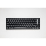 Ducky Mecha Pro SF RGB mechanisch toetsenbord Zwart, US lay-out (QWERTY), Cherry MX Silent Red, 65%, RGB leds, PBT double-shot