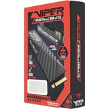 Patriot Viper VP4300 2 TB SSD Zwart, VP4300-2TBM28H, PCIe 4.0 x4, NVMe 1.4, M.2 2280