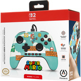PowerA Advantage bedrade controller voor Nintendo Switch 2 - Mario-tijd 