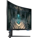 Samsung Odyssey G6 G65B 32" gaming monitor Zwart, 2x HDMI, DisplayPort, 2x USB-A, RJ-45, 240 Hz