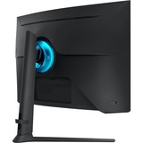 Samsung Odyssey G6 G65B 32" gaming monitor Zwart, 2x HDMI, DisplayPort, 2x USB-A, RJ-45, 240 Hz