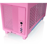 Thermaltake TR100 Bubble Pink mini tower behuizing Pink | 2x USB-A | 1x USB-C
