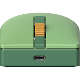8BitDo Retro R8 Mouse - Forest Wonder Lichtgroen, 50 - 26000 DPI, Bluetooth / USB-C / 2.4 GHz