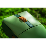 8BitDo Retro R8 Mouse - Forest Wonder Lichtgroen, 50 - 26000 DPI, Bluetooth / USB-C / 2.4 GHz