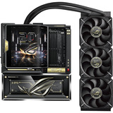 ASUS ROG CROSSHAIR X870E & ROG RYUJIN 360 EDITION 20 socket AM5 moederbord Incl. koeler, RAID, 2x 10Gb-LAN, Wi-Fi 7, BT 5.4, Sound, ATX