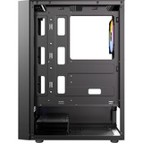 Antec AX27 RGB Elite midi tower behuizing Zwart | 3x USB-A | Tempered Glass