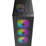 Antec AX27 RGB Elite midi tower behuizing Zwart | 3x USB-A | Tempered Glass