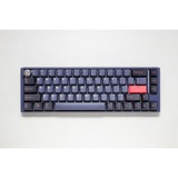 Ducky One 3 Cosmic Blue SF RGB mechanisch toetsenbord Donkerblauw, US lay-out (QWERTY), Cherry MX Red, 65%, RGB leds, Double-shot PBT, Hot-swappable, QUACK Mechanics