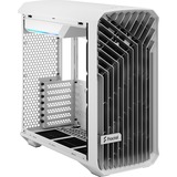 Fractal Design Torrent Compact White TG Clear midi tower behuizing Wit | 2x USB-A | 1x USB-C | Tempered Glass