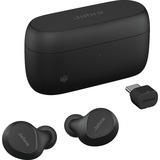 Jabra Evolve2 Buds, MS in-ear oortjes Zwart, USB-C, Bluetooth