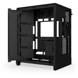 NZXT H9 Flow midi tower behuizing Zwart (mat) | 2x USB-A | 1x USB-C | Tempered Glass