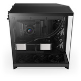 NZXT H9 Flow midi tower behuizing Zwart (mat) | 2x USB-A | 1x USB-C | Tempered Glass