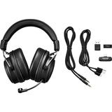 PowerColor ALPHYN AH10 Wireless  over-ear gaming headset Zwart, PC, console of mobiel