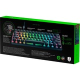 Razer Huntsman V3 Pro mini RGB mechanisch gaming toetsenbord Zwart, US lay-out (QWERTY), Razer Analog Optical Gen 2, 60%, RGB leds, PBT double-shot