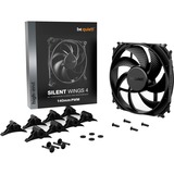 be quiet! Silent Wings 4 PWM case fan Zwart, 140 x 140 x 25 mm