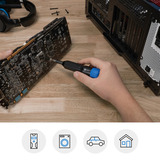 iFixit Narwhal 6-in-1 Driver bitset Zwart/blauw