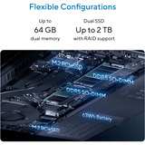 ASUS ExpertBook B5 B5605CCA-MB0014X 16"  laptop Zwart/grijs | Core Ultra 5 225H | Arc 130T | 16 GB | 512 GB SSD