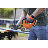 BLACK+DECKER BLCJS78N-XJ 18V Decoupeerzaag Zwart/oranje, Accu en oplader niet inbegrepen