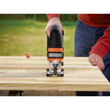 BLACK+DECKER BLCJS78N-XJ 18V Decoupeerzaag Zwart/oranje, Accu en oplader niet inbegrepen