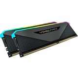Corsair Vengeance RGB RT 32 GB DDR4-3200 (2x 16 GB) werkgeheugen Zwart, CMN32GX4M2Z3200C16, XMP 2.0