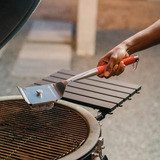 Kamado Joe Krafted Stalen Grillborstel grillreinigingsborstel Rood