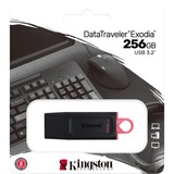 Kingston DataTraveler Exodia 256 GB usb-stick Zwart/rood, DTX/256GB