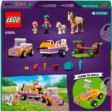 LEGO Friends - Paard en pony aanhangwagen Constructiespeelgoed 42634