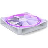 NZXT F140 RGB case fan Wit, 140 x 140 x 26 mm, PWM, zonder controller