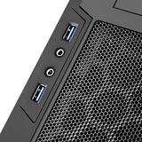 SilverStone SST-PS13B midi tower behuizing Zwart | 2x USB-A