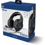 Trust GXT 488 Forze over-ear gaming headset Zwart, 23530, PlayStation 4