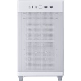 ASUS Prime AP201 midi tower behuizing Wit | 2x USB-A | 1x USB-C | Tempered Glass
