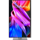 ASUS ProArt Display PA329CRV 32" 4K Ultra HD monitor Zilver/zwart, 1x DisplayPort, 2x HDMI, 1x USB-C, 3x USB-A