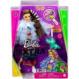 Barbie Extra #9 - Blue Ruffled Jacket with Pet Crocodile Pop 