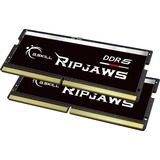 G.Skill 64 GB DDR5-5600 (2x 32 GB) Kit laptopgeheugen Zwart, F5-5600S4040A32GX2-RS, Ripjaws, XMP