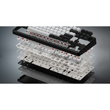 Hator Rockfall 3 TKL Wireless RGB mechanisch gaming toetsenbord Wit, US lay-out (QWERTY), HATOR Aurum Orange, 80% (TKL)	, RGB, PBT keycaps, Hotswap, 2.4 GHz / Bluetooth / USB-C