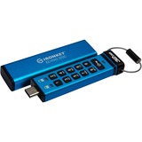 Kingston IronKey Keypad 200 32 GB usb-stick USB-C 3.2 (5 Gbit/s)