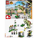 LEGO Jurassic World - T. rex dinosaurus ontsnapping Constructiespeelgoed 76944