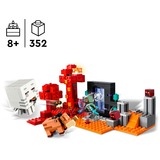 LEGO Minecraft - Hinderlaag bij het Nether-portaal Constructiespeelgoed 21255