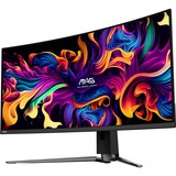 MSI MAG 341CQP QD-OLED 34" Curved UltraWide gaming monitor Zwart, 2x HDMI, DisplayPort, 2x USB-A, USB-B, USB-C, 175 Hz