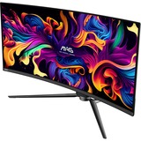 MSI MAG 341CQP QD-OLED 34" Curved UltraWide gaming monitor Zwart, 2x HDMI, DisplayPort, 2x USB-A, USB-B, USB-C, 175 Hz