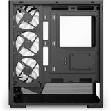 NZXT S5 RGB midi tower behuizing Zwart | 2x USB-A | 1x USB-C | RGB | Tempered Glass