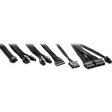 Sharkoon Rebel P20 SFX modulaire 1000 watt voeding  Zwart, 1x 12V-2x6, 2x PCIe