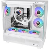 Thermaltake CT120 EX ARGB Sync PC Cooling Fan Snow (3-Fan Pack) case fans Wit, 3 stuks, 120 x 120 x 25 mm, PWM