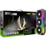 ZOTAC GeForce RTX 5080 AMP Extreme INFINITY grafische kaart DLSS 4, 3x DisplayPort, 1x HDMI 2.1