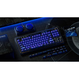 8BitDo Retro 87 Mechanical Keyboard - Mecha BREAK, gaming toetsenbord Zwart/blauw, US lay-out, Kailh Box Jellyfish Pro Glaze, TKL, ABS keycaps, Hot-swap, Bluetooth LE 5.0, Wireless 2.4GHz, USB