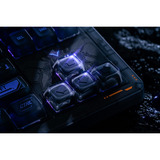 8BitDo Retro 87 Mechanical Keyboard - Mecha BREAK, gaming toetsenbord Zwart/blauw, US lay-out, Kailh Box Jellyfish Pro Glaze, TKL, ABS keycaps, Hot-swap, Bluetooth LE 5.0, Wireless 2.4GHz, USB