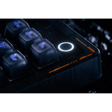 8BitDo Retro 87 Mechanical Keyboard - Mecha BREAK, gaming toetsenbord Zwart/blauw, US lay-out, Kailh Box Jellyfish Pro Glaze, TKL, ABS keycaps, Hot-swap, Bluetooth LE 5.0, Wireless 2.4GHz, USB