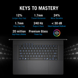 ASUS ROG Zephyrus G16 GU605CM-QR026W 16"  gaming laptop Donkergrijs | Ultra 9 285H | RTX 5060 | 16 GB | 1 TB SSD