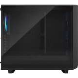 Fractal Design Meshify 2 RGB Black TG Light Tint midi tower behuizing Zwart | 3x USB-A | Window