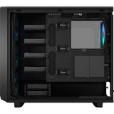 Fractal Design Meshify 2 RGB Black TG Light Tint midi tower behuizing Zwart | 2x USB-A | 1x USB-C | Window